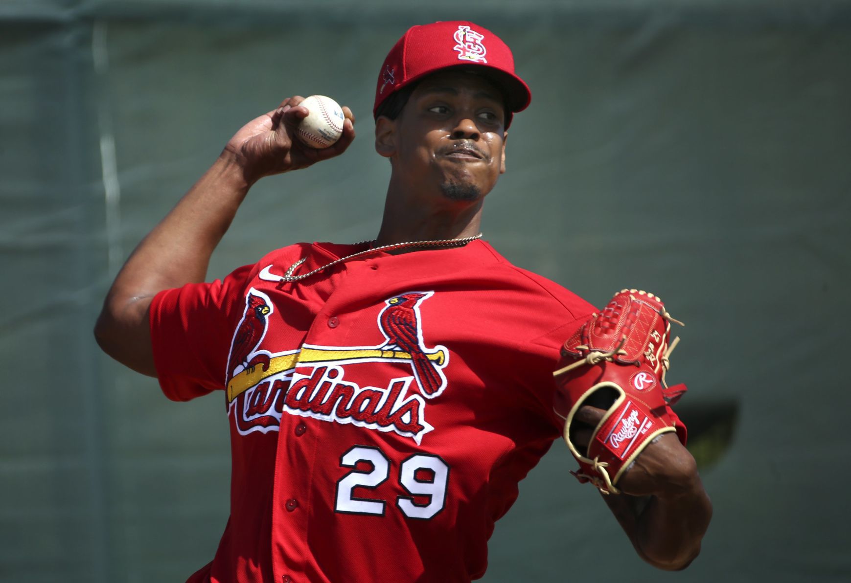 First official workout of Cardinals spring training
